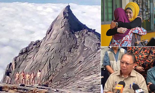 Turis Asing Foto Bugil di Puncak Kinabalu Dituding Penyebab Gempa Bumi